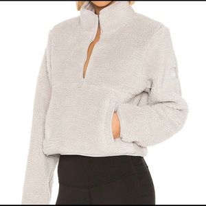 Alo Yoga Sherpa Half Zip Medium